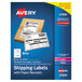 Avery® 27900 5 1/16" x 7 5/8" White Rectangular Shipping Labels with Paper Receipts - 100/Box Main Thumbnail 1