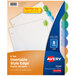 Avery® Style Edge Translucent Plastic 8-Tab Multi-Color Insertable Dividers Main Thumbnail 1