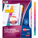Avery® 11163 Ready Index Extra Wide 8-Tab Multi-Color Table of Contents Dividers Main Thumbnail 1