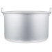 An aluminum Town rice cooker pot with handles.