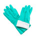 Nitrile Glove Flock Lined 15 Mil Large - Pair   - 12/Pack Main Thumbnail 2