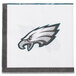 A Creative Converting Philadelphia Eagles 2-ply beverage napkin with the Philadelphia Eagles logo on it.