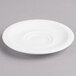 Villeroy & Boch 16-2155-1460 Easy White 5" White Porcelain Saucer - 6/Case Main Thumbnail 3