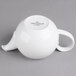 Villeroy & Boch 16-2155-0530 Easy White 13.5 oz. White Porcelain Teapot - 6/Case Main Thumbnail 4