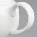 Villeroy & Boch 16-2155-0530 Easy White 13.5 oz. White Porcelain Teapot - 6/Case Main Thumbnail 6