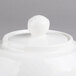 Villeroy & Boch 16-2155-0530 Easy White 13.5 oz. White Porcelain Teapot - 6/Case Main Thumbnail 7