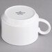 Villeroy & Boch 16-2155-1271 Easy White 7.5 oz. White Porcelain Stackable Cup - 6/Case Main Thumbnail 4