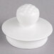 Villeroy & Boch 16-2155-0240 Easy White 2" White Porcelain Coffeepot Lid - 6/Pack Main Thumbnail 1
