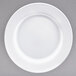 Villeroy & Boch 16-2155-2640 Easy White 8 1/4" White Porcelain Flat Plate - 6/Case Main Thumbnail 1