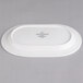 Villeroy & Boch 16-2155-3570 Easy White 8 1/4" x 6" White Porcelain Small Oval Pickle Dish - 6/Case Main Thumbnail 4
