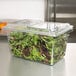 Cambro 1218SCCW135 Camwear 18" x 12" Clear Sliding Lid for Food Storage Box Main Thumbnail 5