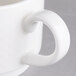Villeroy & Boch 16-2155-1361 Easy White 6 oz. White Porcelain Stackable Cup - 6/Case Main Thumbnail 5