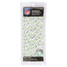 Creative Converting 059528 8" Seattle Seahawks Jumbo Paper Straw - 144/Case Main Thumbnail 3