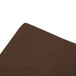 A pack of chocolate brown Hoffmaster paper dinner napkins.