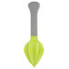 A green and grey Franmara plastic citrus reamer with a handle.