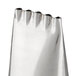A silver metal Ateco 5-hole piping tip with a metal handle.