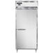 Continental DL1RXS 36" Extra-Wide Shallow Depth Solid Door Reach-In Refrigerator Main Thumbnail 1