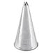 A silver Ateco open star piping tip cone.