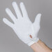 Henry Segal White Waiter's Gloves with Snap-Close Wrists Main Thumbnail 4