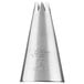 An Ateco stainless steel cone with a star-shaped metal tip.