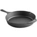 A Valor pre-seasoned cast iron skillet with two handles.