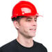 Cordova Duo Safety Red Cap Style Hard Hat with 4-Point Ratchet Suspension Main Thumbnail 1