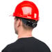 Cordova Duo Safety Red Cap Style Hard Hat with 4-Point Ratchet Suspension Main Thumbnail 2