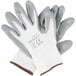 A pair of grey and white Cordova Cor-Touch II gloves.