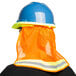 Duo Safety Blue Cap Style Hard Hat with 6-Point Ratchet Suspension Main Thumbnail 10