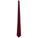A close up of a Henry Segal customizable burgundy tie.