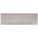 A Tablecraft stainless steel rectangular bowl on a grey surface.