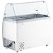 Avantco ADC-8C-HC Curved Glass Ice Cream Dipping Cabinet - 49" Main Thumbnail 3