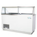 Avantco CPW-68-HC 67 3/4" 12 Tub White Deluxe Ice Cream Dipping Cabinet Main Thumbnail 4