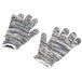 A pair of grey and white Cordova work gloves.