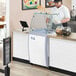 Avantco ADC-4F-HC Flat Glass Ice Cream Dipping Cabinet - 26" Main Thumbnail 1