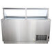Avantco CPSS-68-HC 67 3/4" 12 Tub Stainless Steel Deluxe Ice Cream Dipping Cabinet Main Thumbnail 5