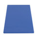 A blue rectangular Menu Solutions menu board with a white background.
