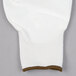 A white Cordova Mirage glove with white polyurethane coating on the palm.
