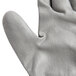 Cordova Caliber White HPPE Gloves with Gray Polyurethane Palm Coating - Pair Main Thumbnail 5