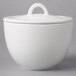 A Villeroy & Boch white porcelain covered sugar bowl.