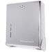 San Jamar T1905XC True Fold Chrome C-Fold / Multi-Fold Towel Dispenser Main Thumbnail 4