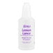 A white 32 oz. Labeled Bottle of Noble Chemical Lemon Lance Disinfectant & Detergent Cleaner with purple text.