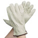 Cordova Economy Grain Pigskin Driver's Gloves with Keystone Thumbs Main Thumbnail 6