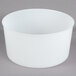 A white plastic bowl.