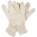 A pair of Cordova medium weight cotton canvas work gloves.