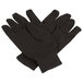 A 12 pack of Cordova brown jersey gloves.