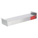 An Avantco stainless steel rectangular strip warmer with red and white toggle controls.