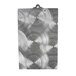 A silver Menu Solutions Alumitique clipboard with a swirl pattern on the metal.
