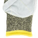 Cordova Power-Cor Max Camo work gloves with yellow and grey accents.