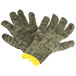 A pair of Cordova Power-Cor Max camo cut resistant gloves on a white background.